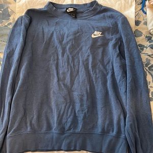 Nike blue crewneck
